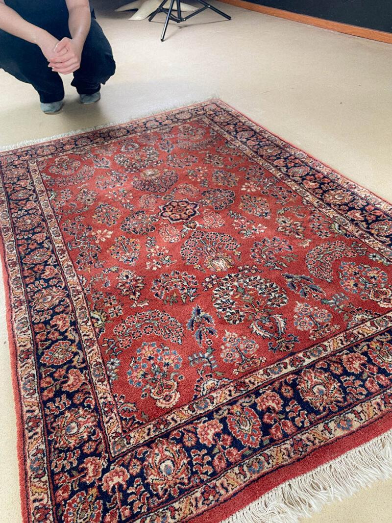 psykedeelinen kaleidoskooppi sarouk 153 x 104 cm