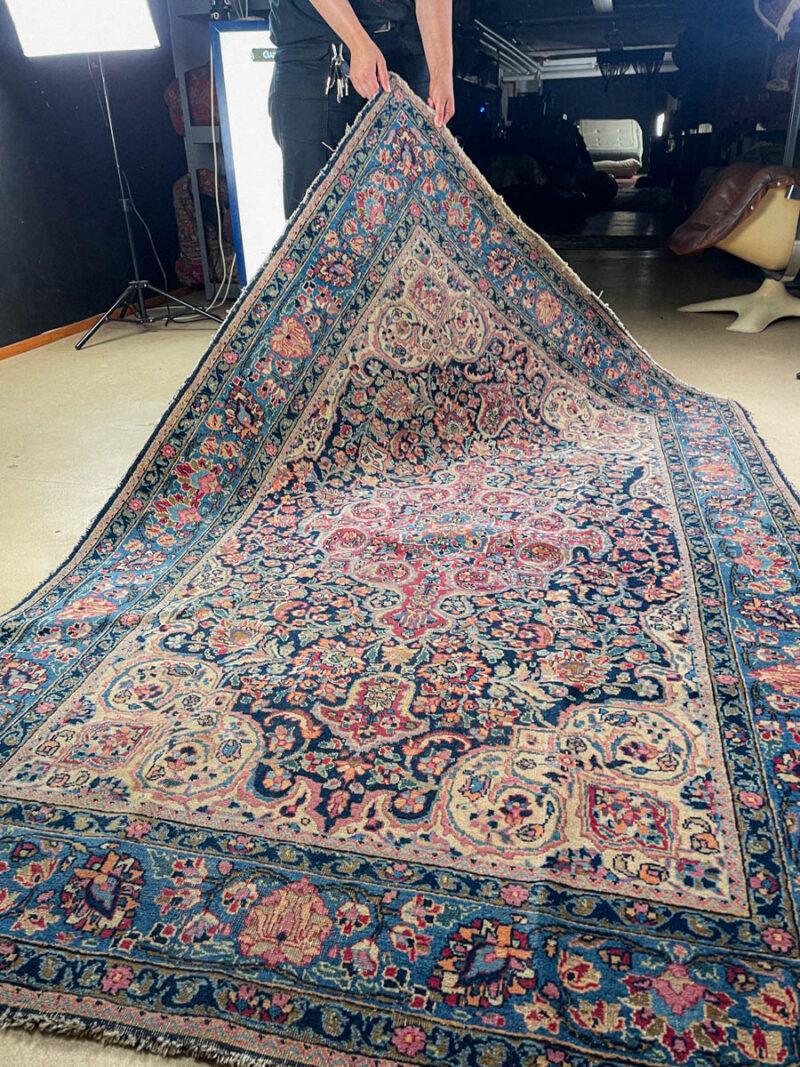 pastellinen puoliantiikki kirman 225 x 145 cm