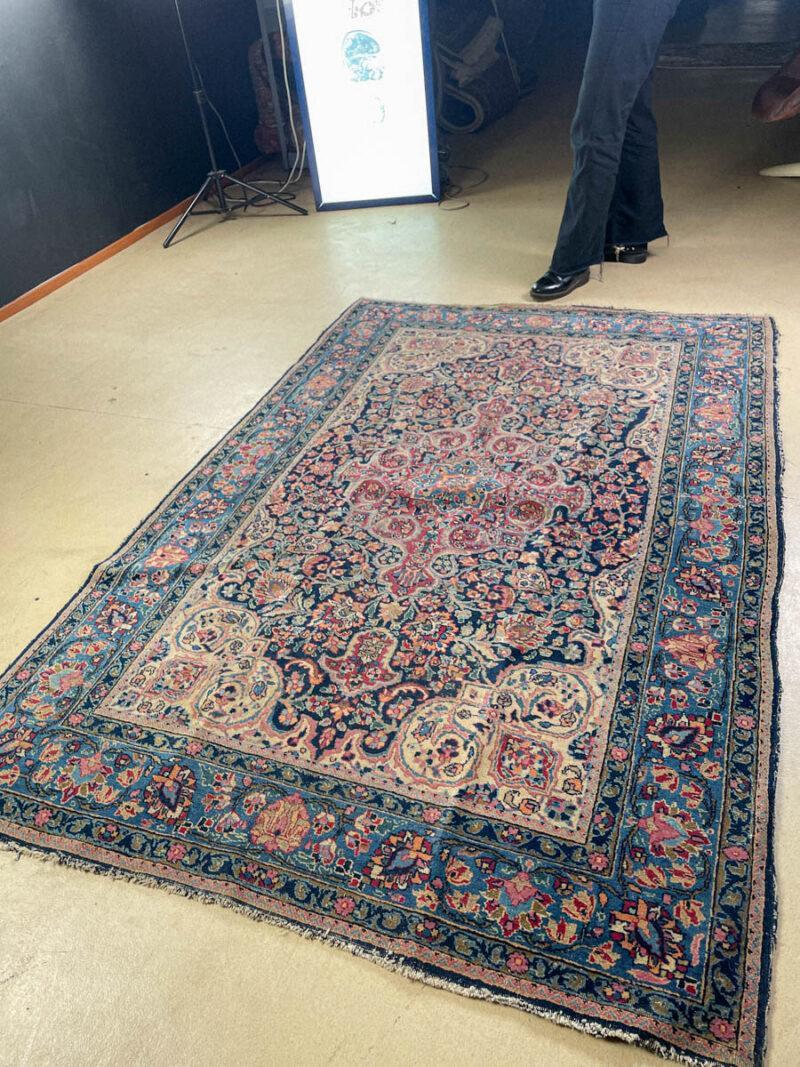 pastellinen puoliantiikki kirman 225 x 145 cm