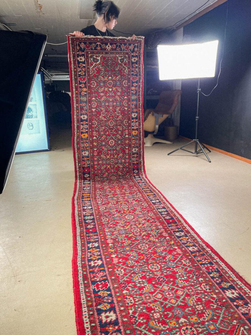 upea hamadan käytävämatto 380 x 80 cm