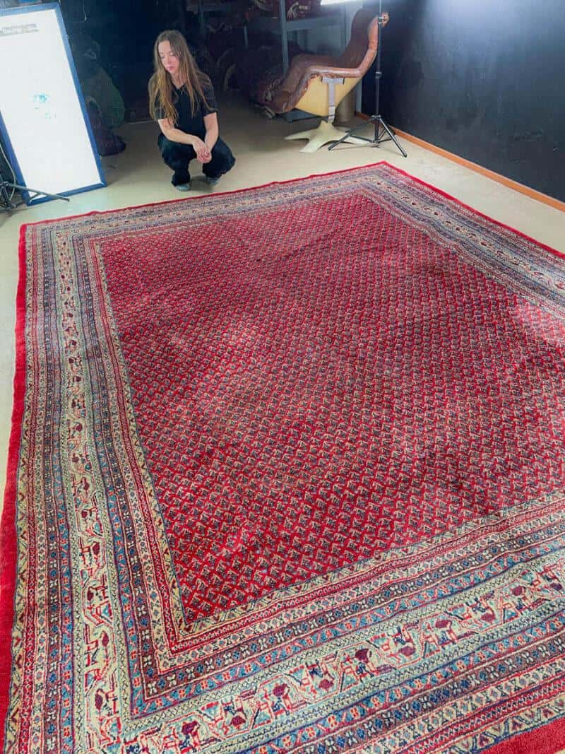 upea perinteinen sarouk mir  400 x 225 cm