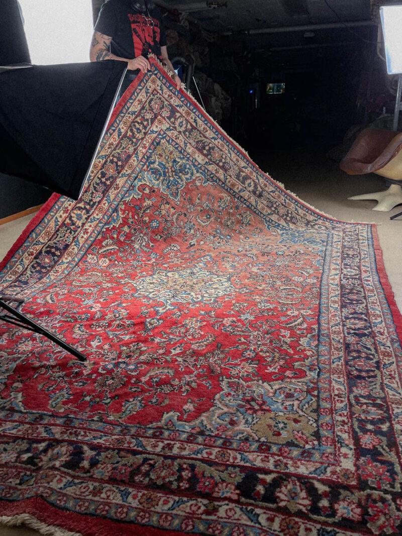 elegantti hamadan 1970 luvulta 284 x 208 cm