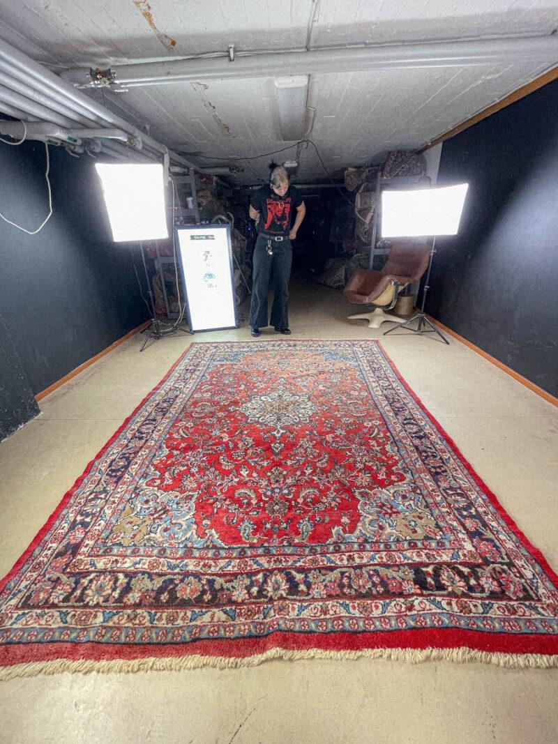 elegantti hamadan 1970 luvulta 284 x 208 cm