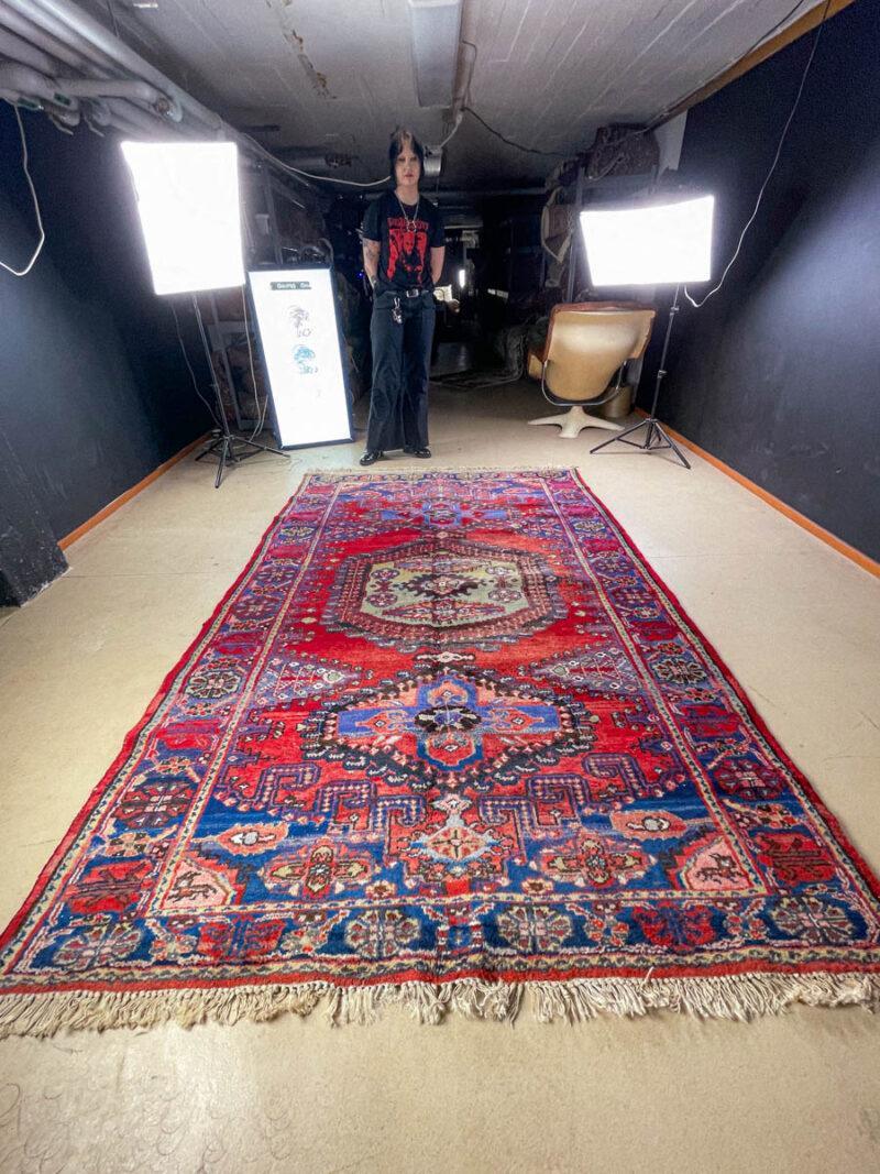 tyrmäävä wiss 1960 luvulta 300 x 195 cm