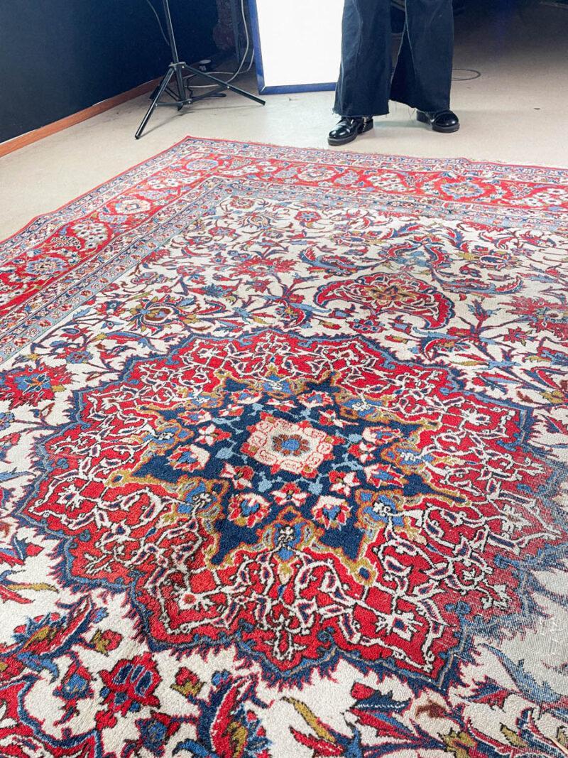 perinteinen vaalea isfahan 300 x 250 cm