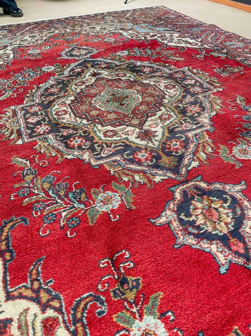 tyrmäävä tabriz 1970 luvulta 355 x 255 cm (kopio)