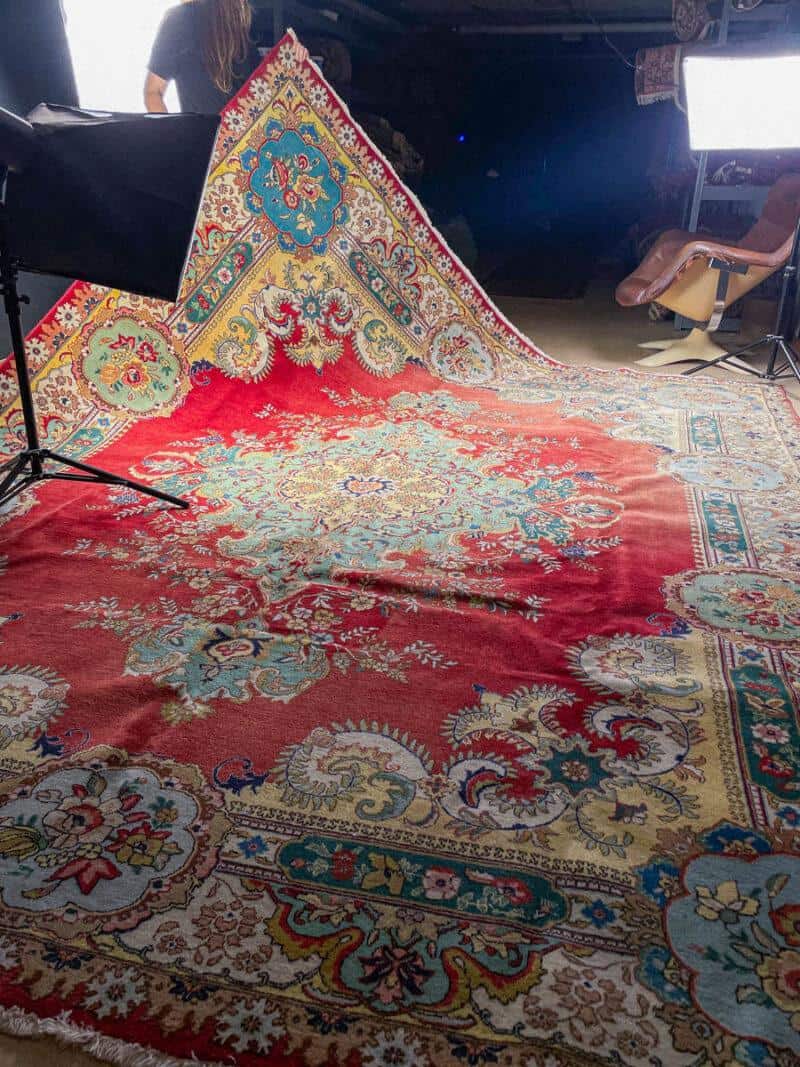 upea palatsikokoinen vintage tabriz  396 x 285 cm (kopio)