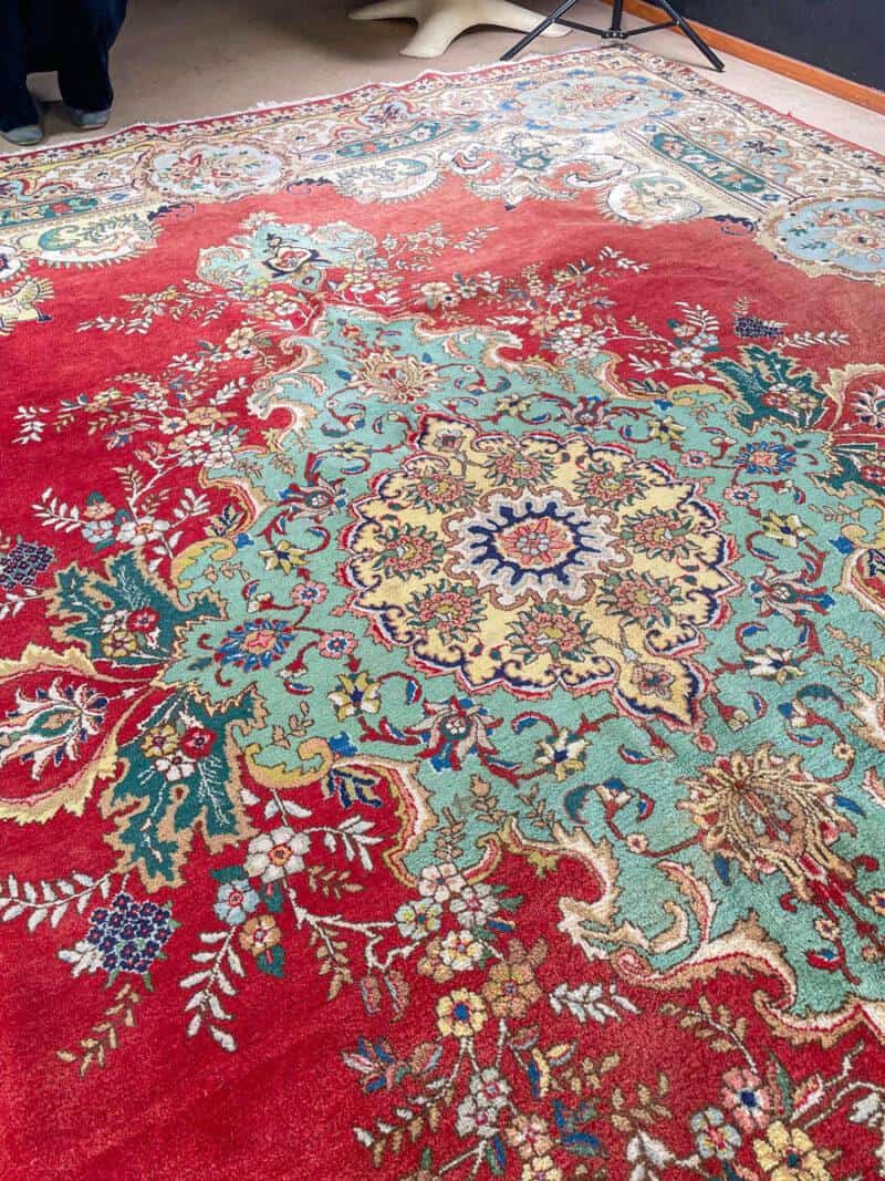 upea palatsikokoinen vintage tabriz  396 x 285 cm (kopio)