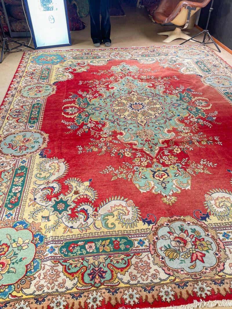 upea palatsikokoinen vintage tabriz  396 x 285 cm (kopio)