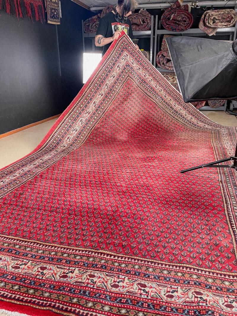 upea perinteinen sarouk mir 400 x 225 cm