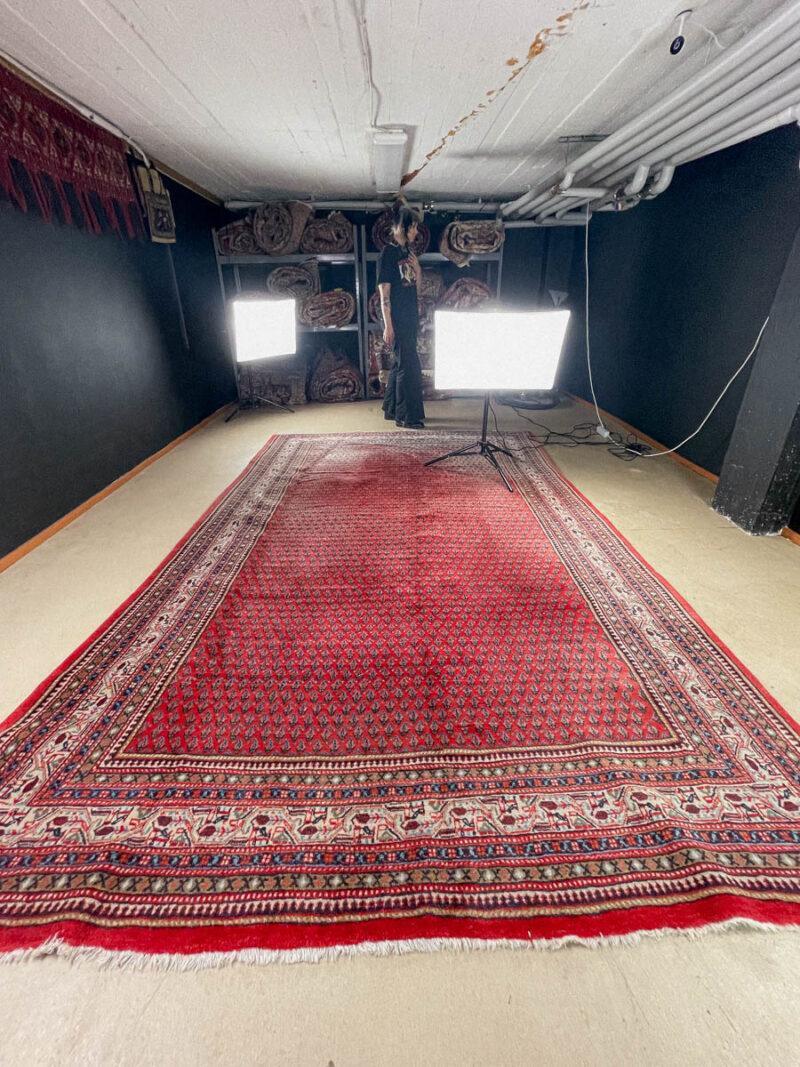 upea perinteinen sarouk mir 400 x 225 cm