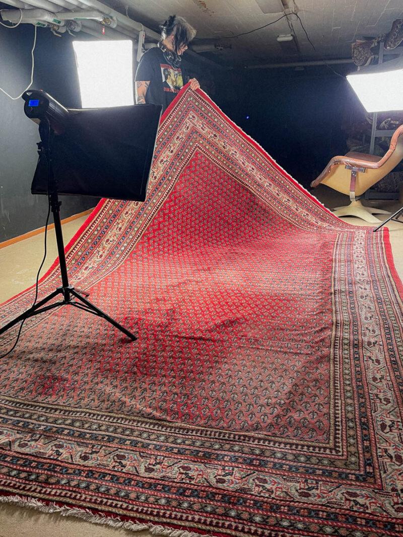 upea perinteinen sarouk mir 400 x 225 cm