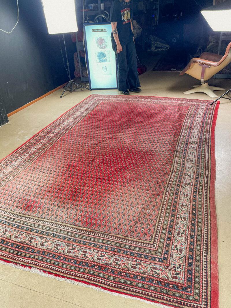 upea perinteinen sarouk mir 400 x 225 cm