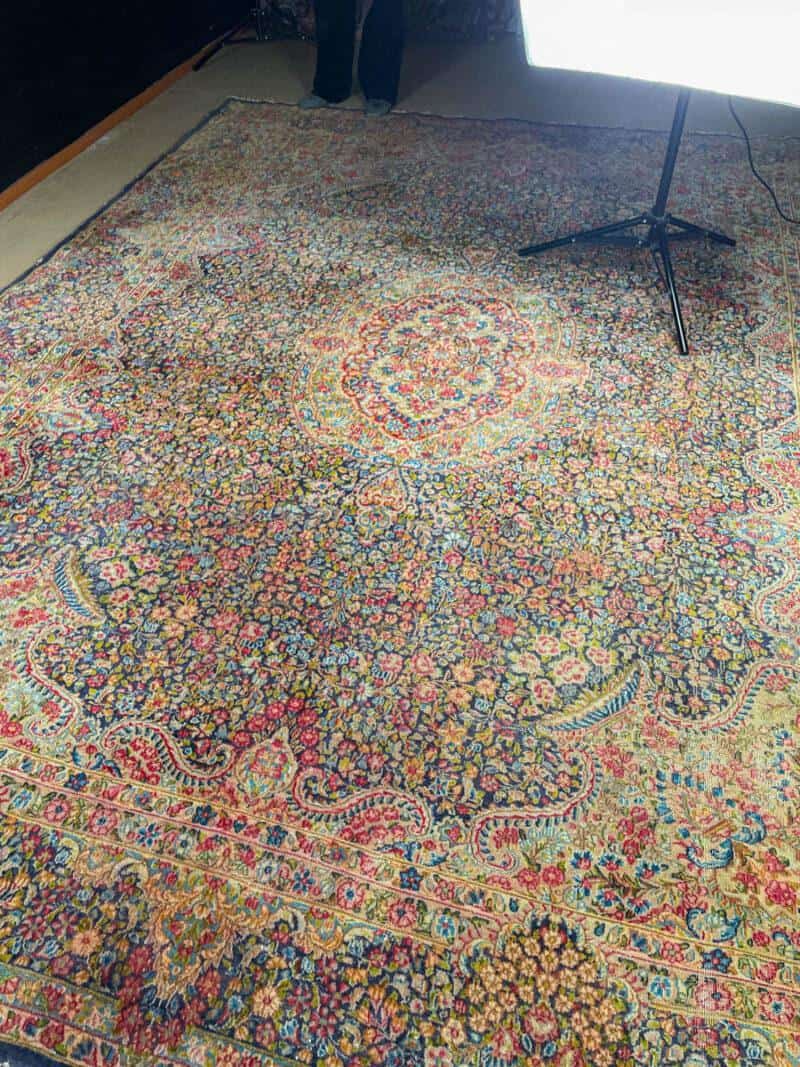 Äärimmäisen yksityiskohtainen palatsikokoinen pastelli kirman 360 x 280 cm