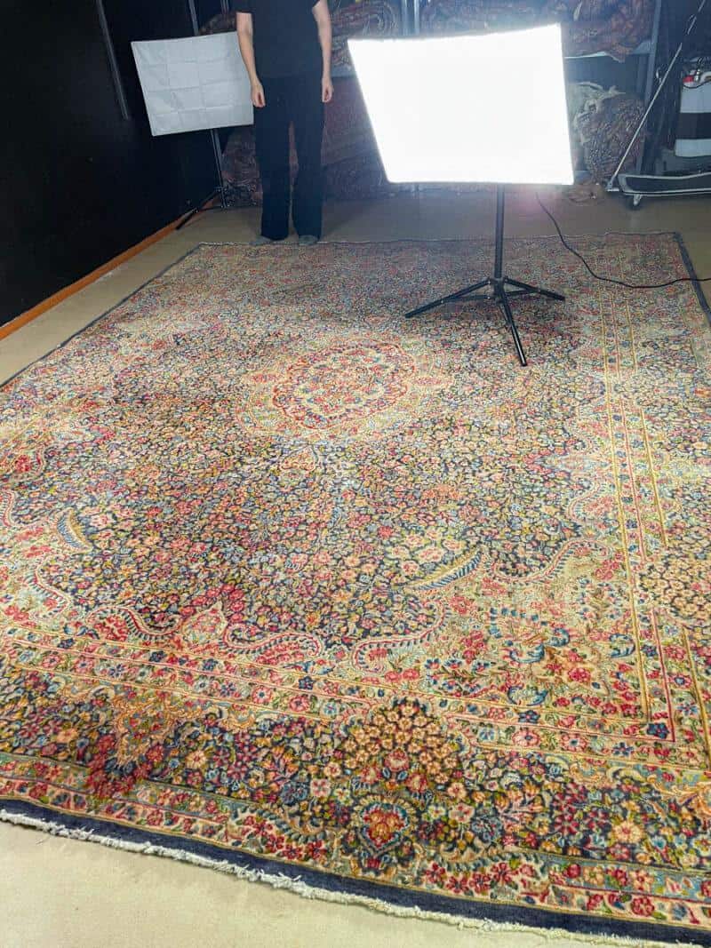 Äärimmäisen yksityiskohtainen palatsikokoinen pastelli kirman 360 x 280 cm