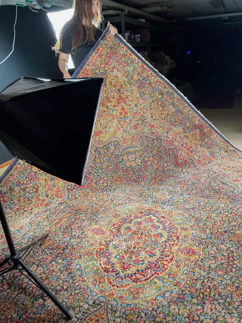 Äärimmäisen yksityiskohtainen palatsikokoinen pastelli kirman 360 x 280 cm