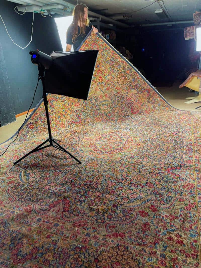 Äärimmäisen yksityiskohtainen palatsikokoinen pastelli kirman 360 x 280 cm
