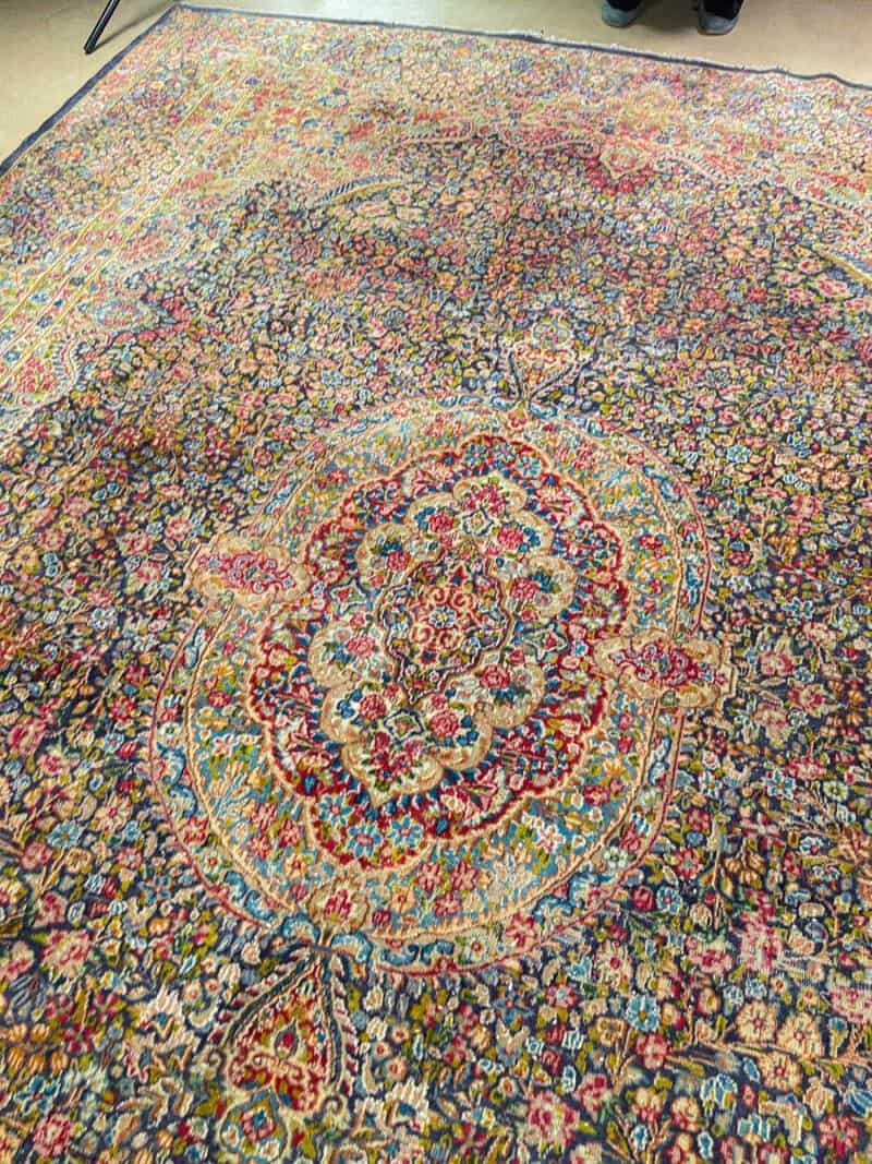 Äärimmäisen yksityiskohtainen palatsikokoinen pastelli kirman 360 x 280 cm