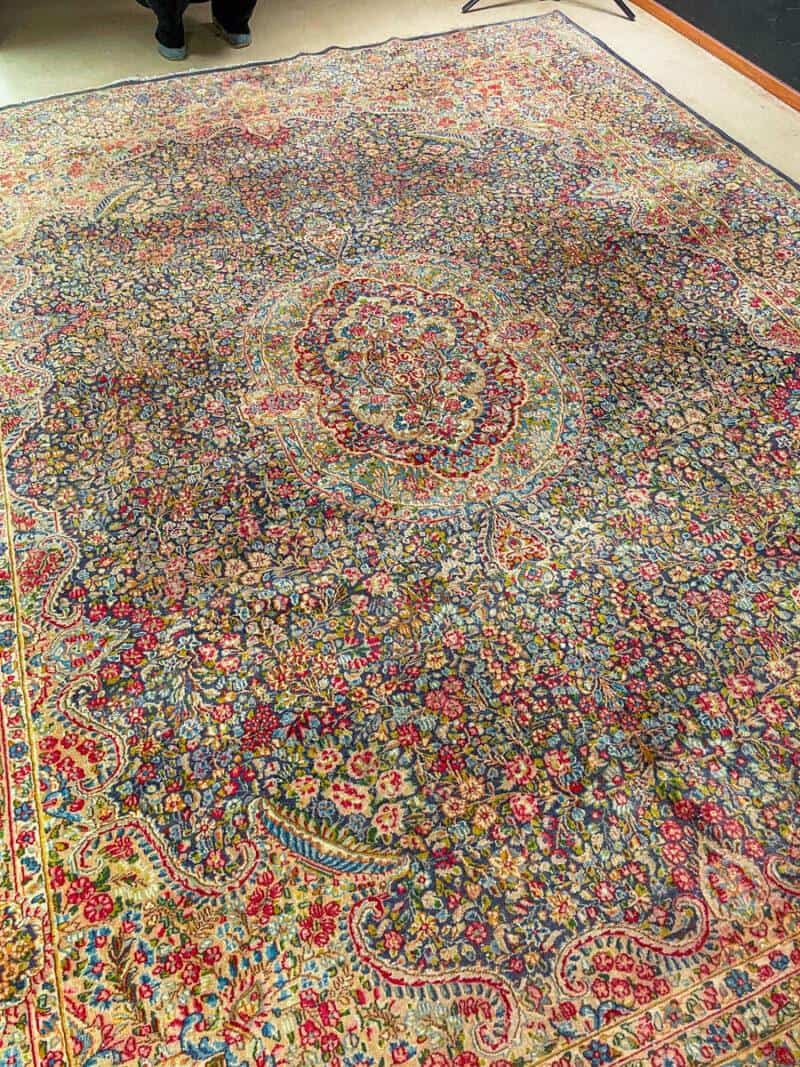 Äärimmäisen yksityiskohtainen palatsikokoinen pastelli kirman 360 x 280 cm