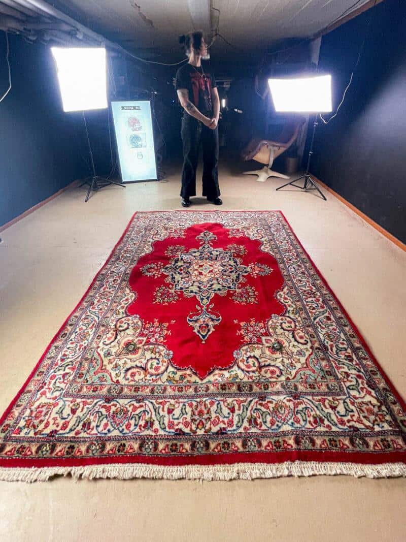kaunis ja perinteinen tabriz 240 x 170 cm