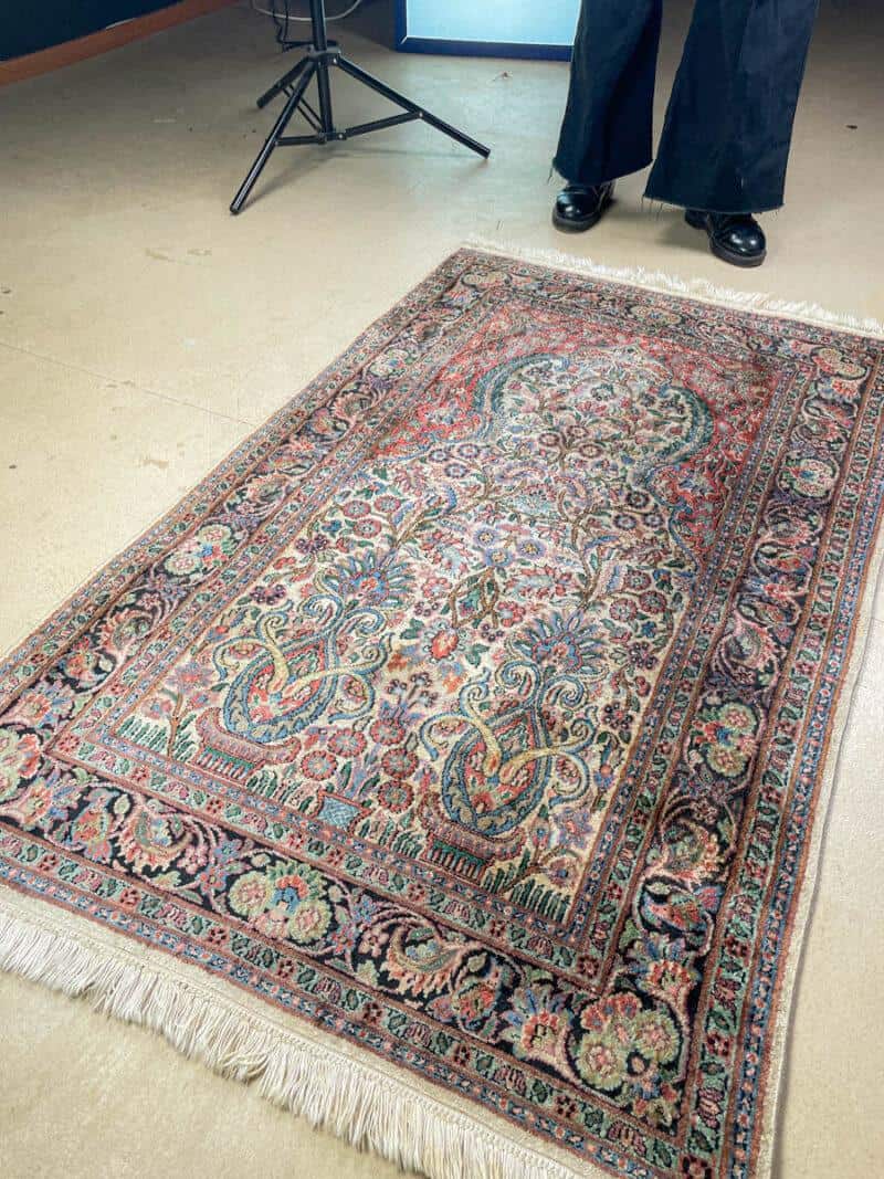 silkkimatto paratiisi kasmir 160 x 96 cm