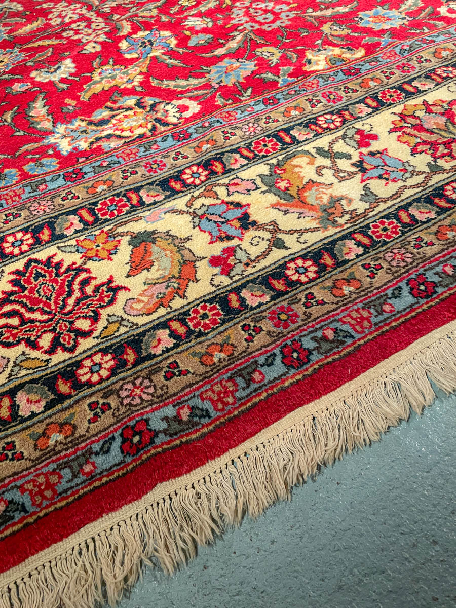 Äärimmäisen suuri palatsikokoinen tabriz (16m²) 470 x 345 cm