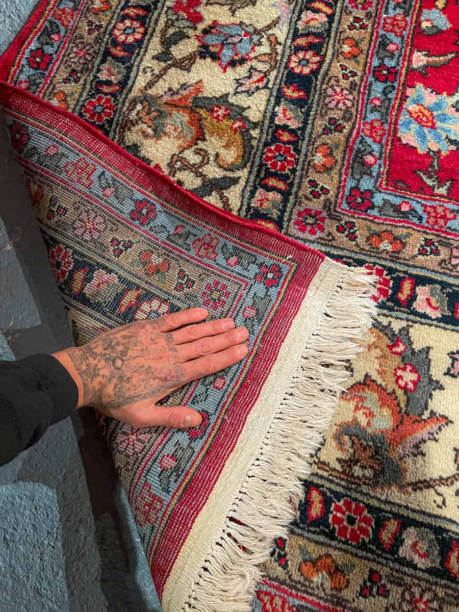 Äärimmäisen suuri palatsikokoinen tabriz (16m²) 470 x 345 cm