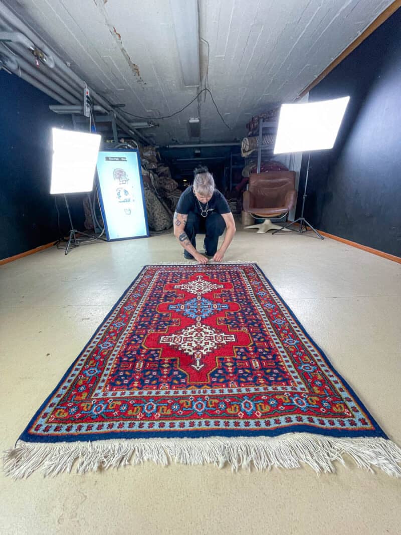 perinteinen vintage hamadan 150 x 105 cm (kopio)