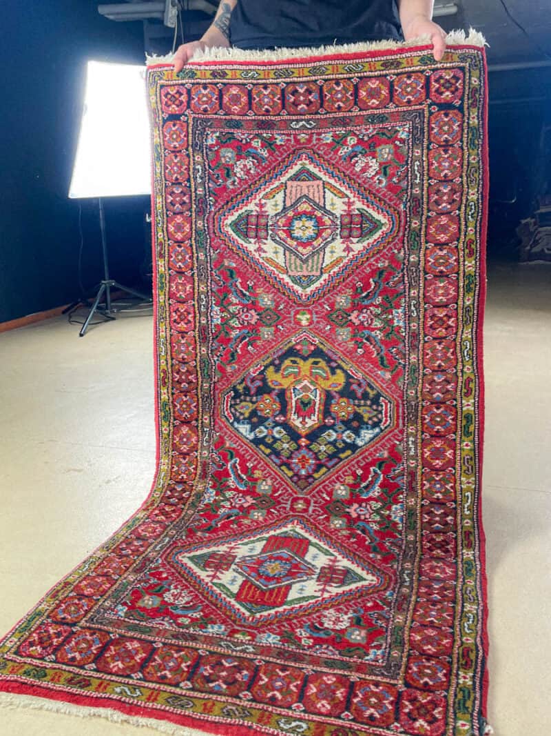 perinteinen hamadan kylämatto 196 x 100 cm (kopio)