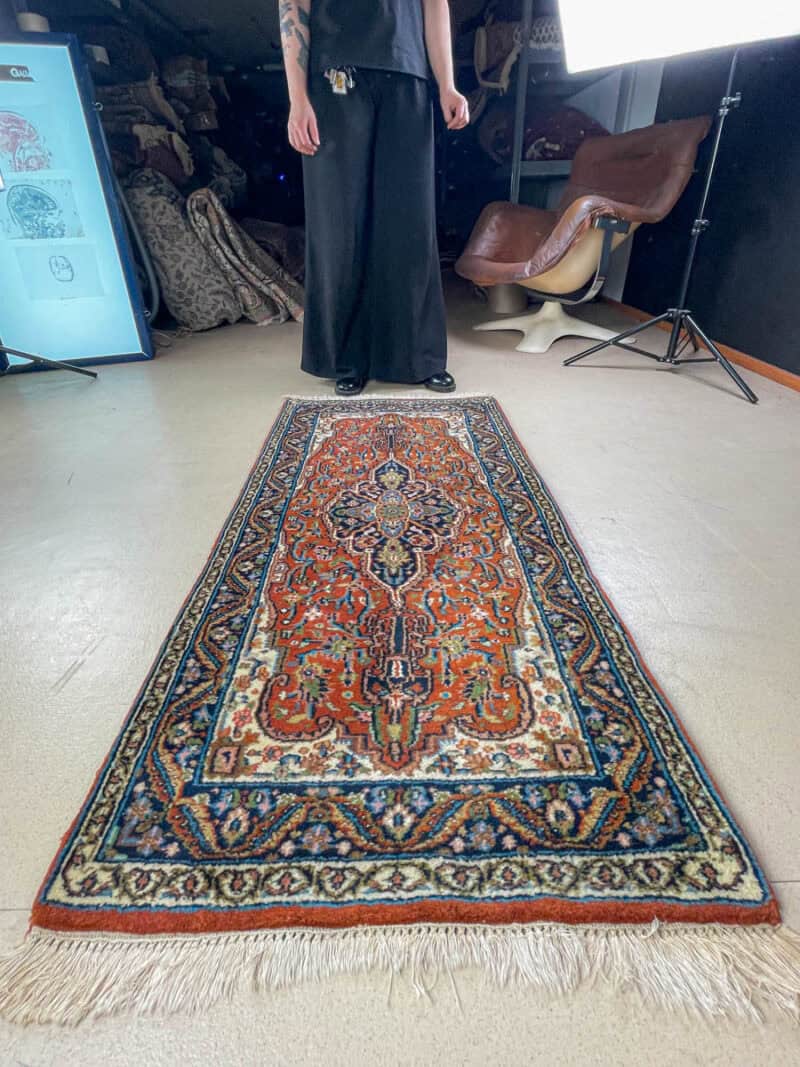 maanläheisen harmoninen tabriz 148 x 74 cm