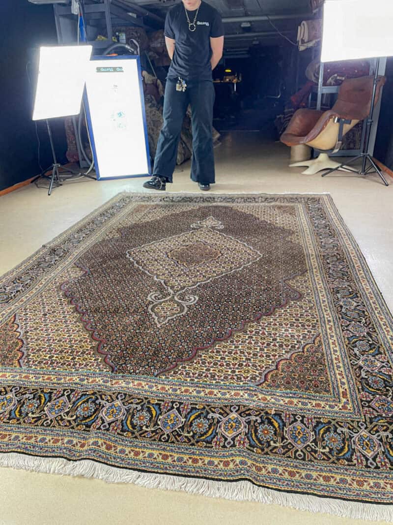 viininpunainen harmoninen tabriz 295 x 200 cm (kopio)
