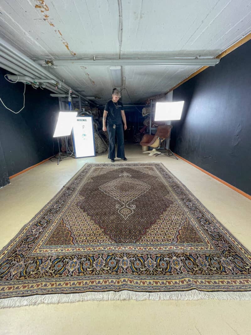 viininpunainen harmoninen tabriz 295 x 200 cm (kopio)