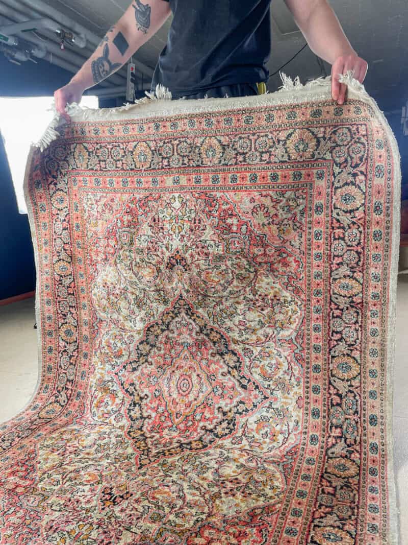 silkkimatto harmonisen elegantti kasmir 171 x 117 cm