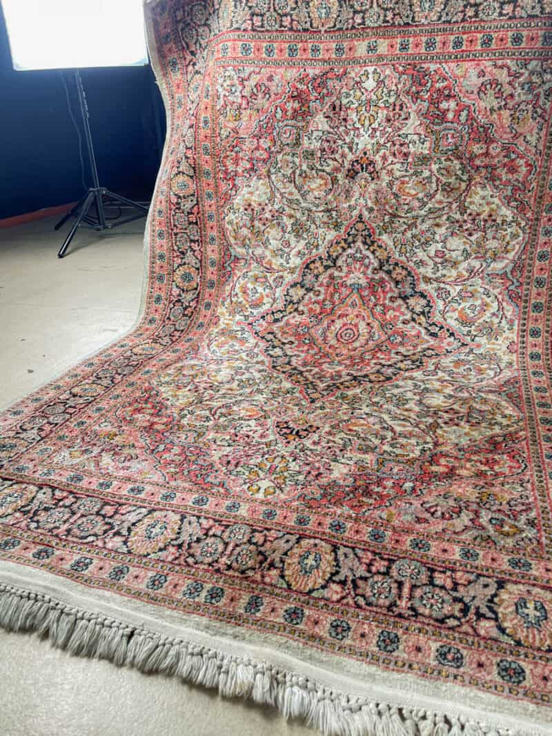 silkkimatto harmonisen elegantti kasmir 171 x 117 cm