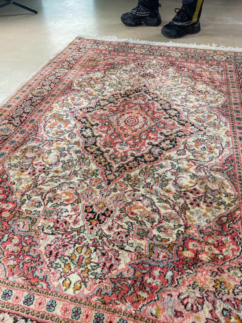 silkkimatto harmonisen elegantti kasmir 171 x 117 cm