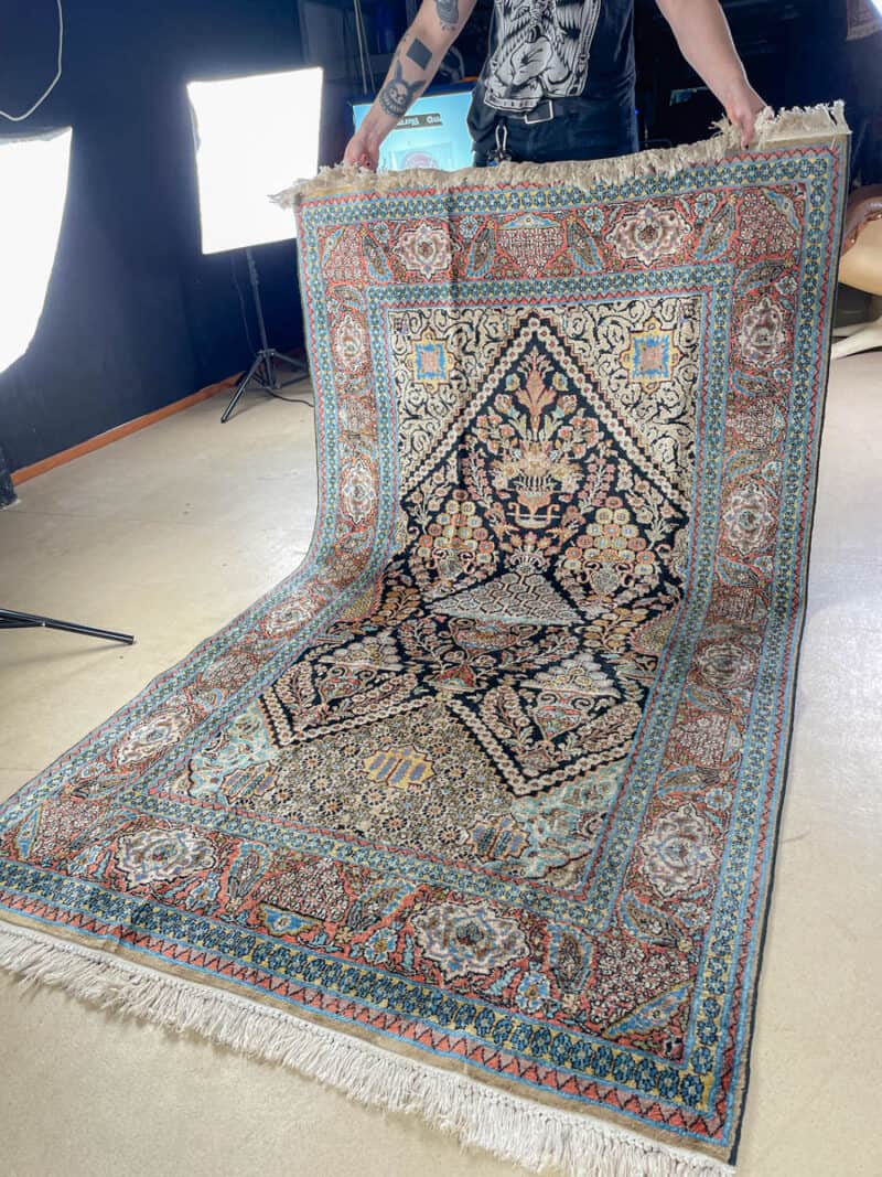 silkkimatto paratiisi kasmir 160 x 96 cm (kopio)