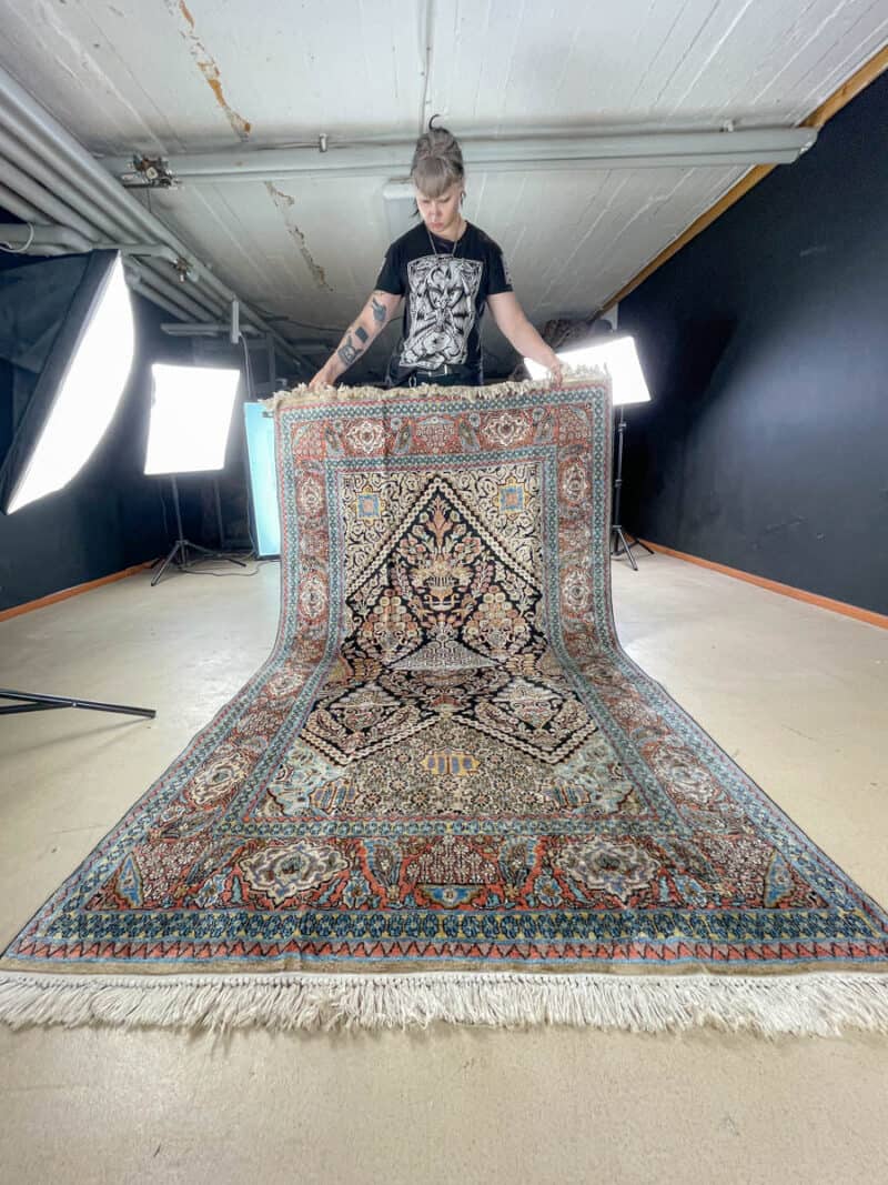 silkkimatto paratiisi kasmir 160 x 96 cm (kopio)