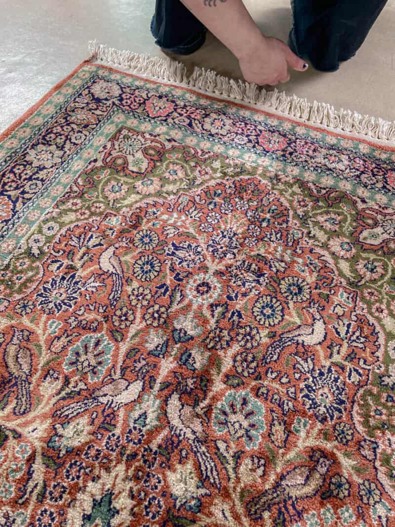 silkkimatto paratiisi kasmir 155 x 90 cm