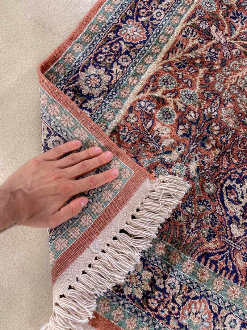 silkkimatto paratiisi kasmir 155 x 90 cm