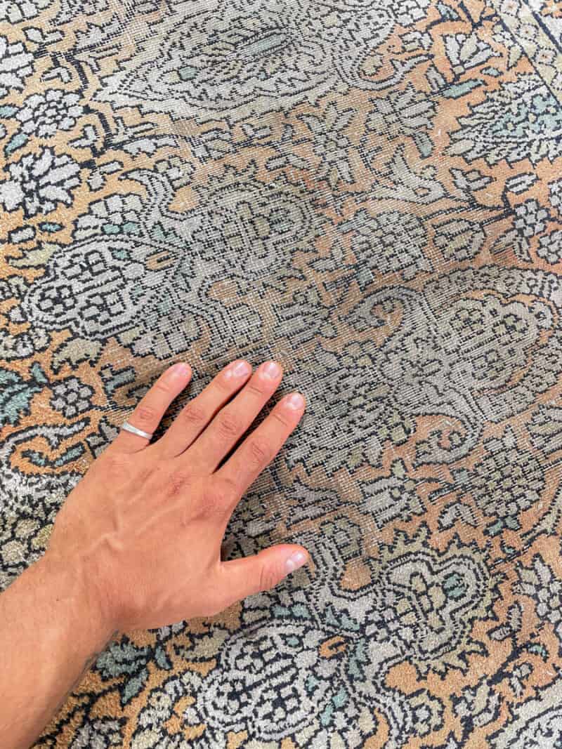 silkkimatto vaaleanpunainen puutarha ghom 147 x 91 cm (kopio)