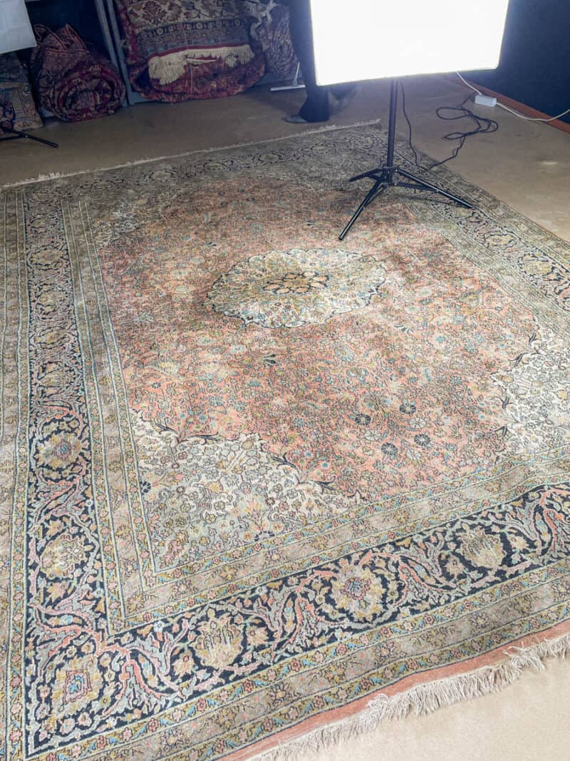 silkkimatto harmoninen persikkainen kasmir 360 x 270 cm (kopio)