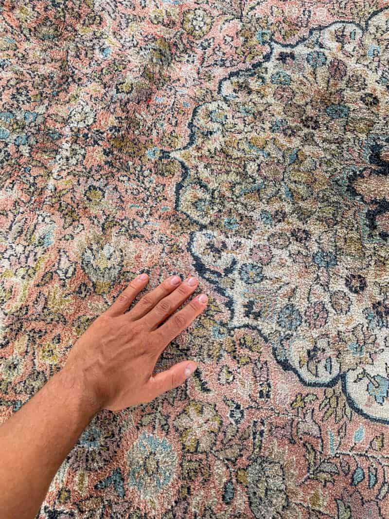 silkkimatto harmoninen persikkainen kasmir 360 x 270 cm (kopio)