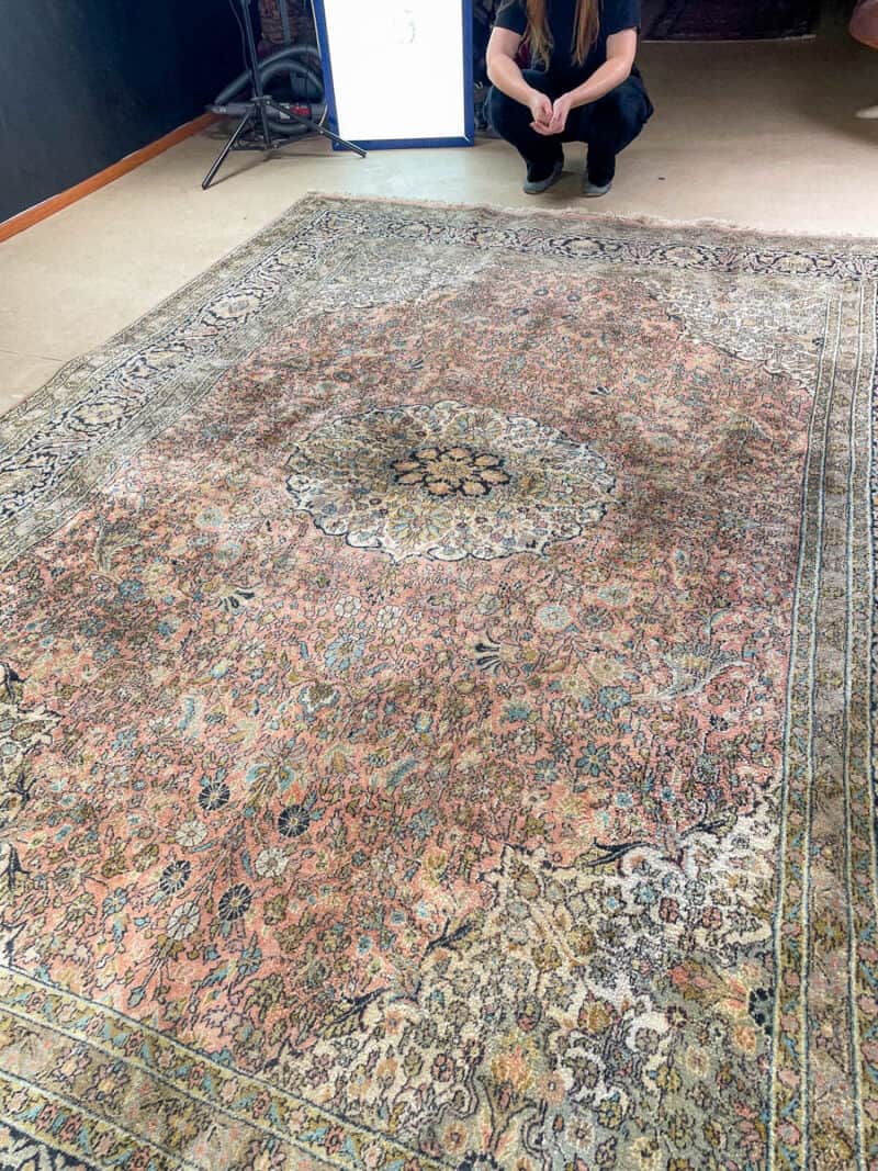 silkkimatto harmoninen persikkainen kasmir 360 x 270 cm (kopio)