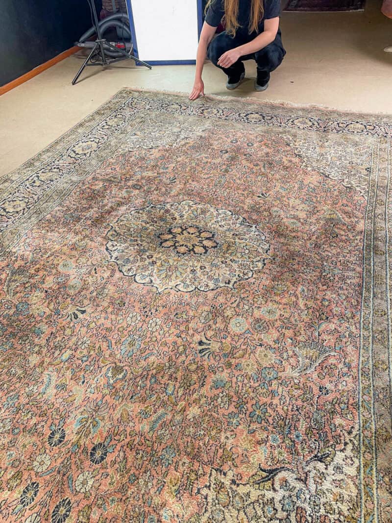silkkimatto harmoninen persikkainen kasmir 360 x 270 cm (kopio)