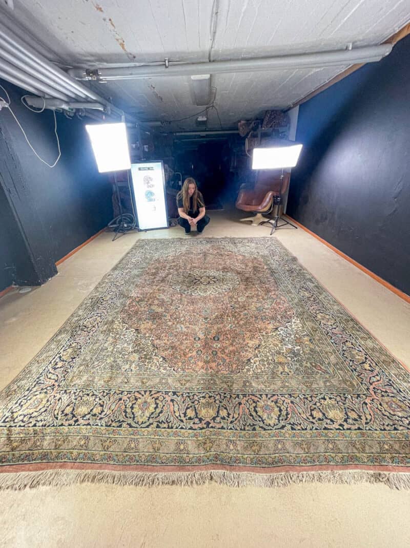 silkkimatto harmoninen persikkainen kasmir 360 x 270 cm (kopio)