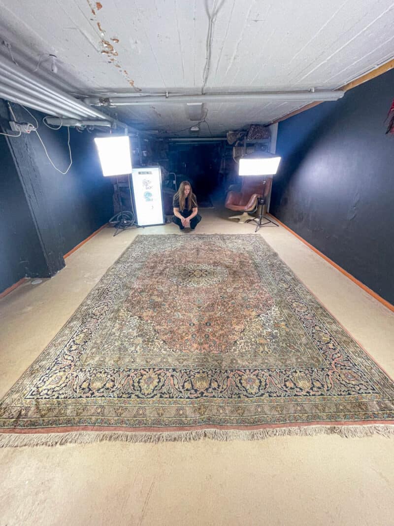 silkkimatto harmoninen persikkainen kasmir 360 x 270 cm (kopio)