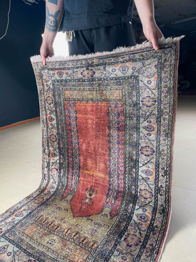 silkkimatto elegantti puoliantiikki kayseri 128 x 89 cm (kopio)