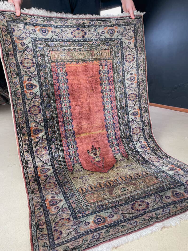 silkkimatto elegantti puoliantiikki kayseri 128 x 89 cm (kopio)
