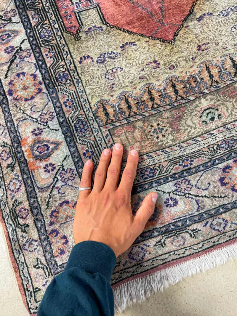 silkkimatto elegantti puoliantiikki kayseri 128 x 89 cm (kopio)