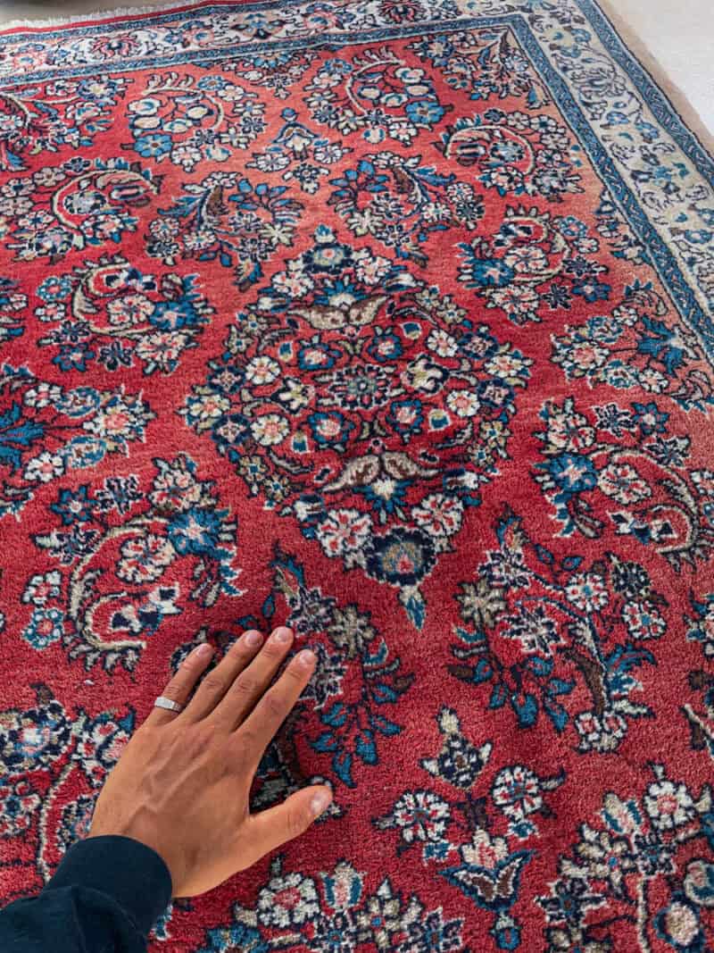 kauniin harmoninen vintage sarouk 150 x 105 cm